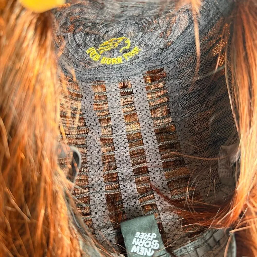 Unbranded Women's Brown and Burgundy Hair-accessories